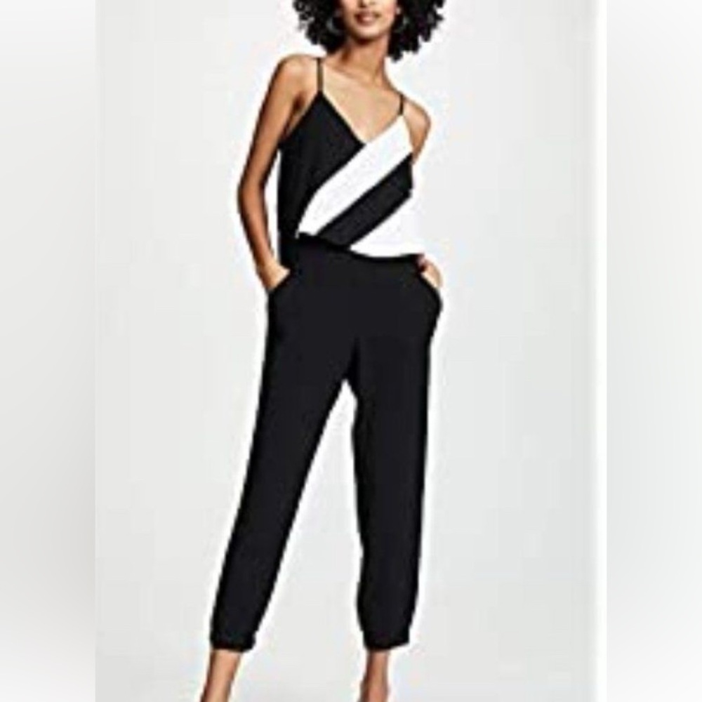 Parker Women's Frida Combo Jumpsuit. Colorblock. Worn once.
